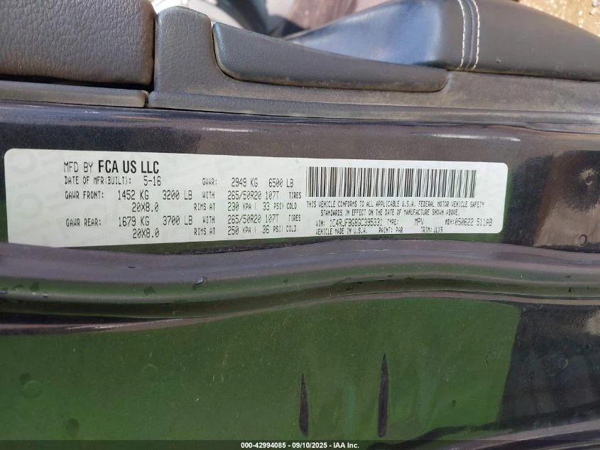 Jeep Grand cherokee 3.6l Limited - изображение 9