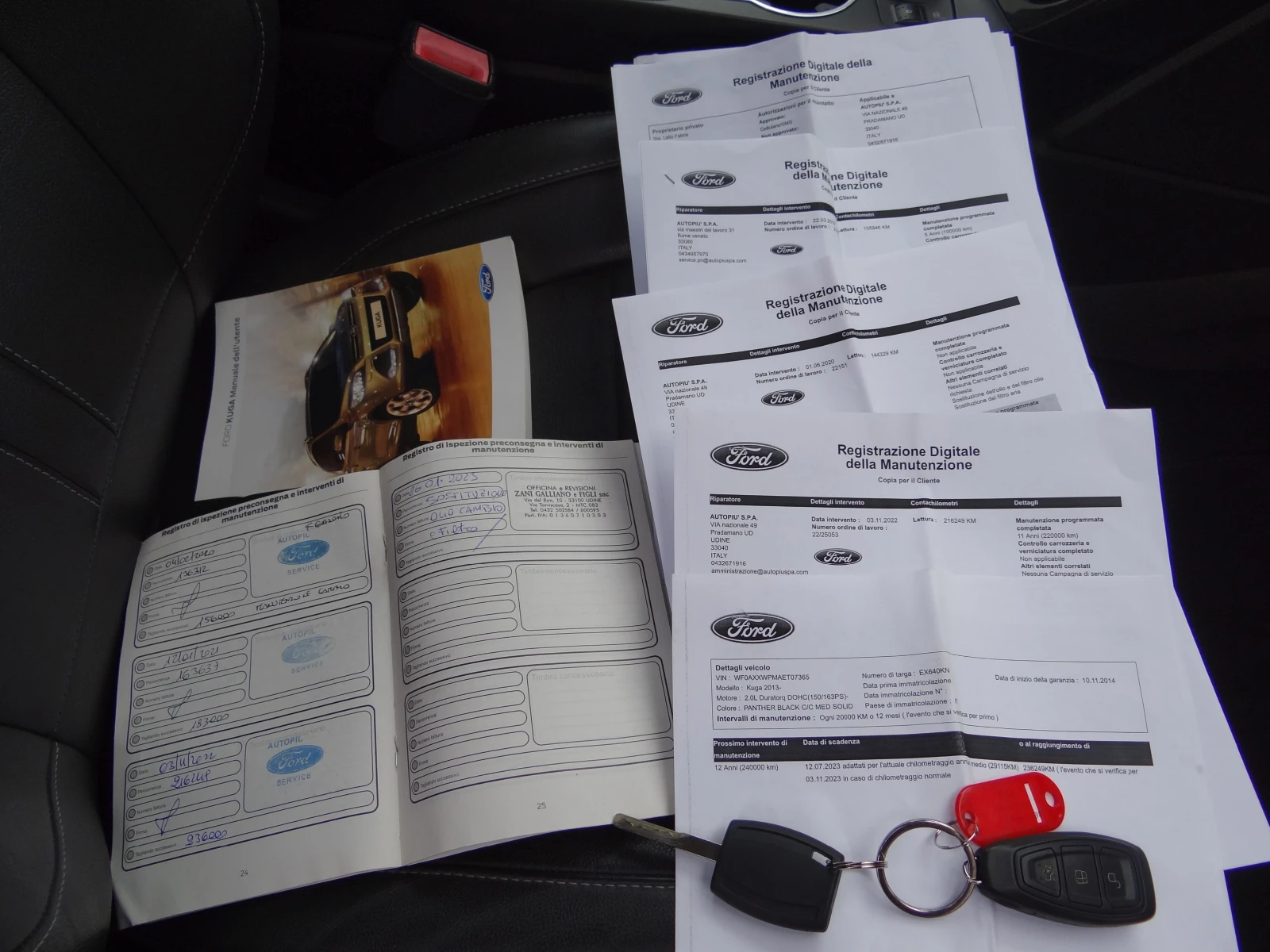 Ford Kuga 2.0Tdci - 163k.c. /4 X 4/Auto/Koja/Navi/Euro-5B/, снимка 14 - Автомобили и джипове - 55279063