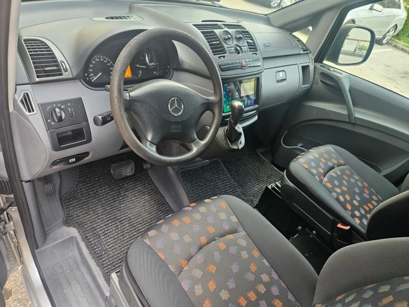 Mercedes-Benz Vito 111/2.2 CDI/Long/AT/Navi/Камера, снимка 9 - Бусове и автобуси - 50604995