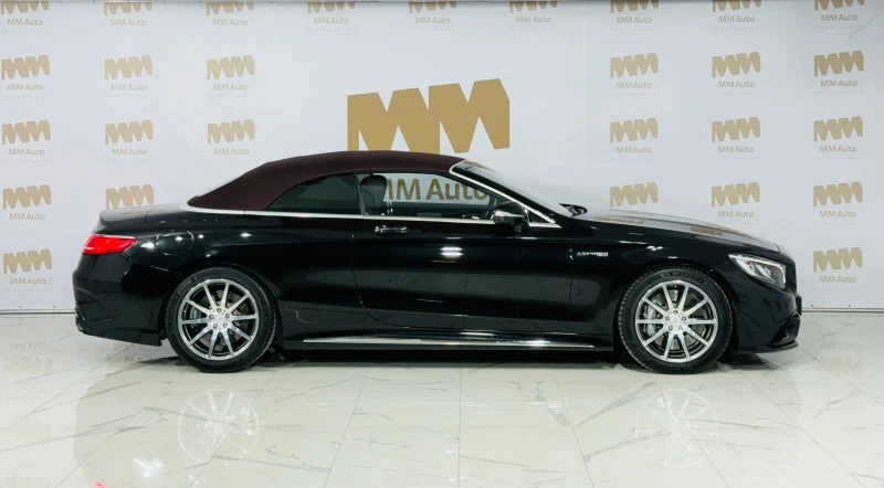 Mercedes-Benz S 63 AMG Cabrio* 4Matic* Carbon* Burmester* HuD* 360, снимка 3 - Автомобили и джипове - 51373694