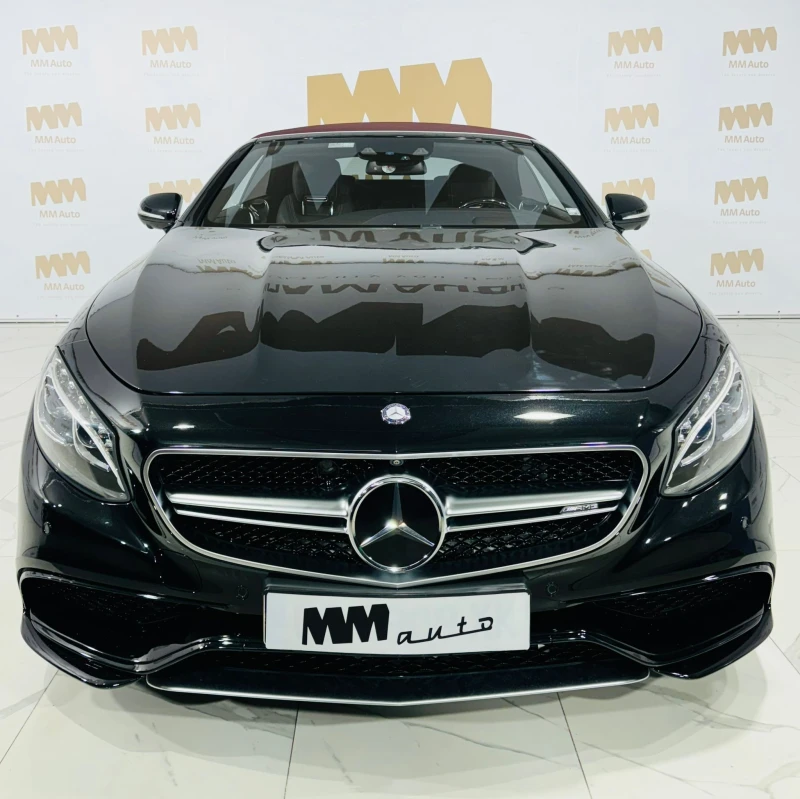 Mercedes-Benz S 63 AMG Cabrio* 4Matic* Carbon* Burmester* HuD* 360, снимка 4 - Автомобили и джипове - 51373694