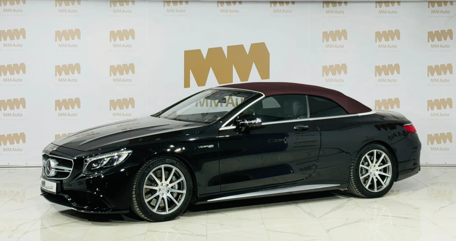 Mercedes-Benz S 63 AMG Cabrio* 4Matic* Carbon* Burmester* HuD* 360, снимка 1