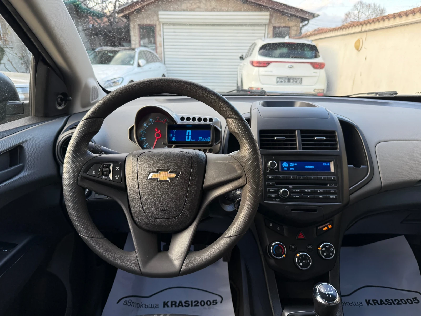 Chevrolet Aveo 1.2I, снимка 9 - Автомобили и джипове - 53917817