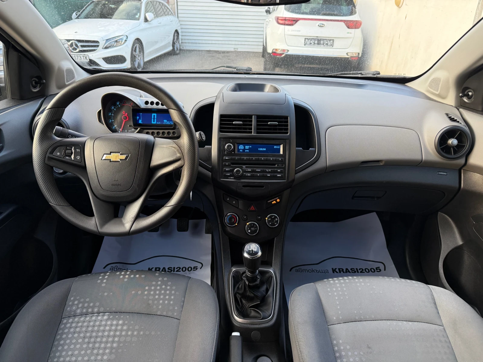 Chevrolet Aveo 1.2I, снимка 10 - Автомобили и джипове - 53917817