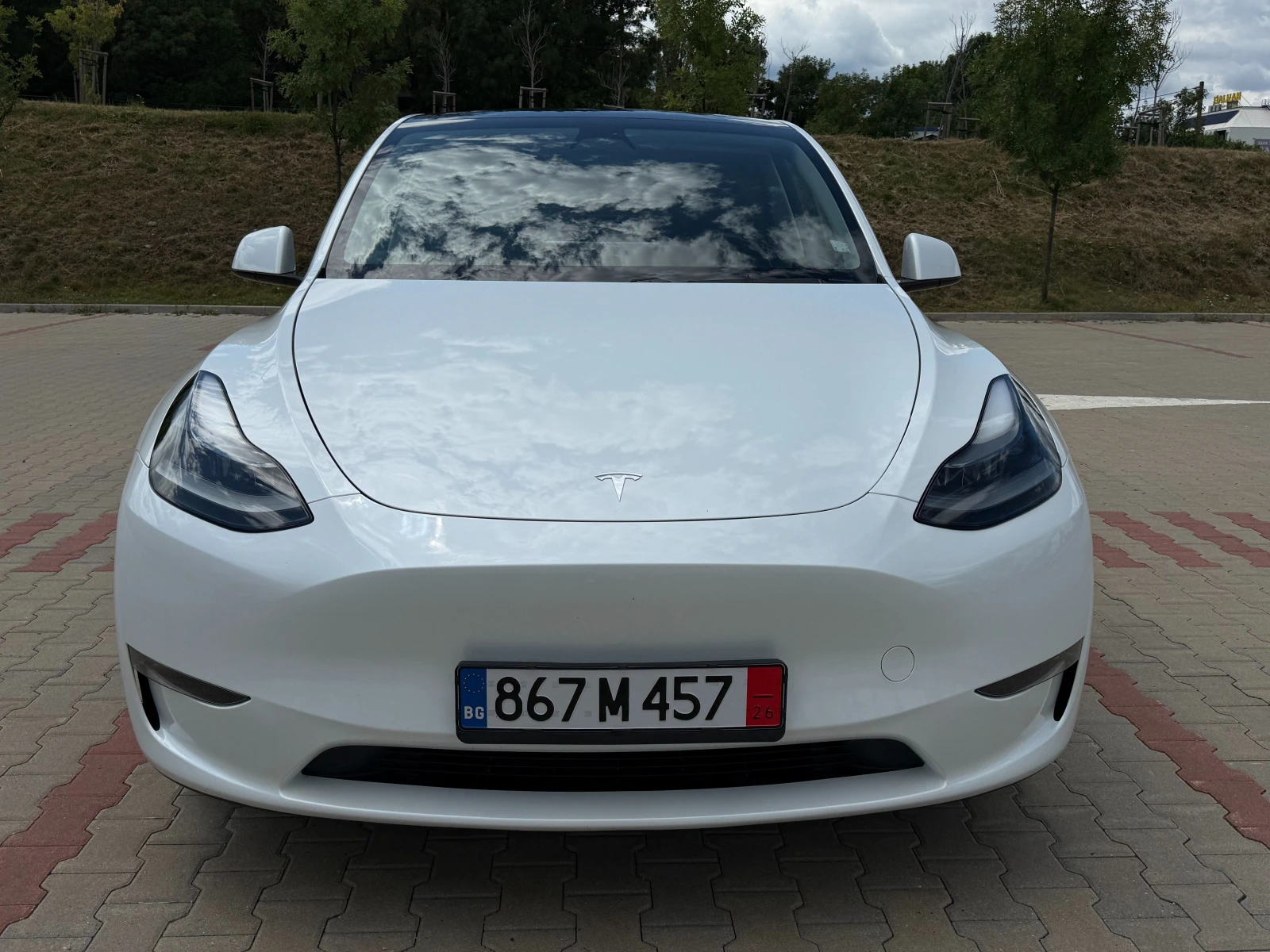 Tesla Model Y Long Range, Dual motor, Гаранционен Европейски, снимка 8 - Автомобили и джипове - 55416073