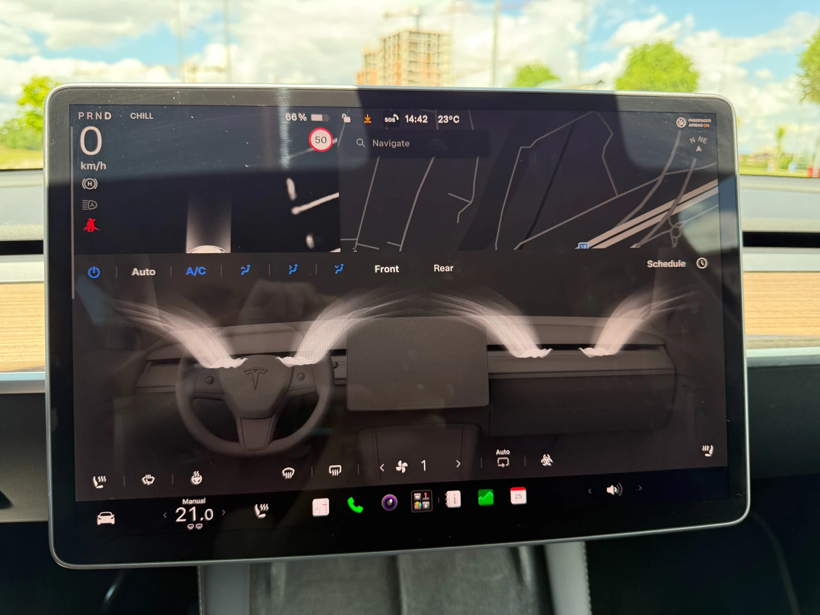 Tesla Model Y Long Range, Dual motor, Гаранционен Европейски, снимка 15 - Автомобили и джипове - 55416073