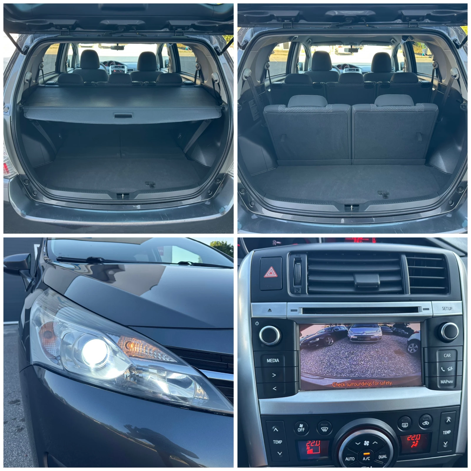 Toyota Verso 2.0D4D Executive* 7места* Италия* , снимка 17 - Автомобили и джипове - 55493962