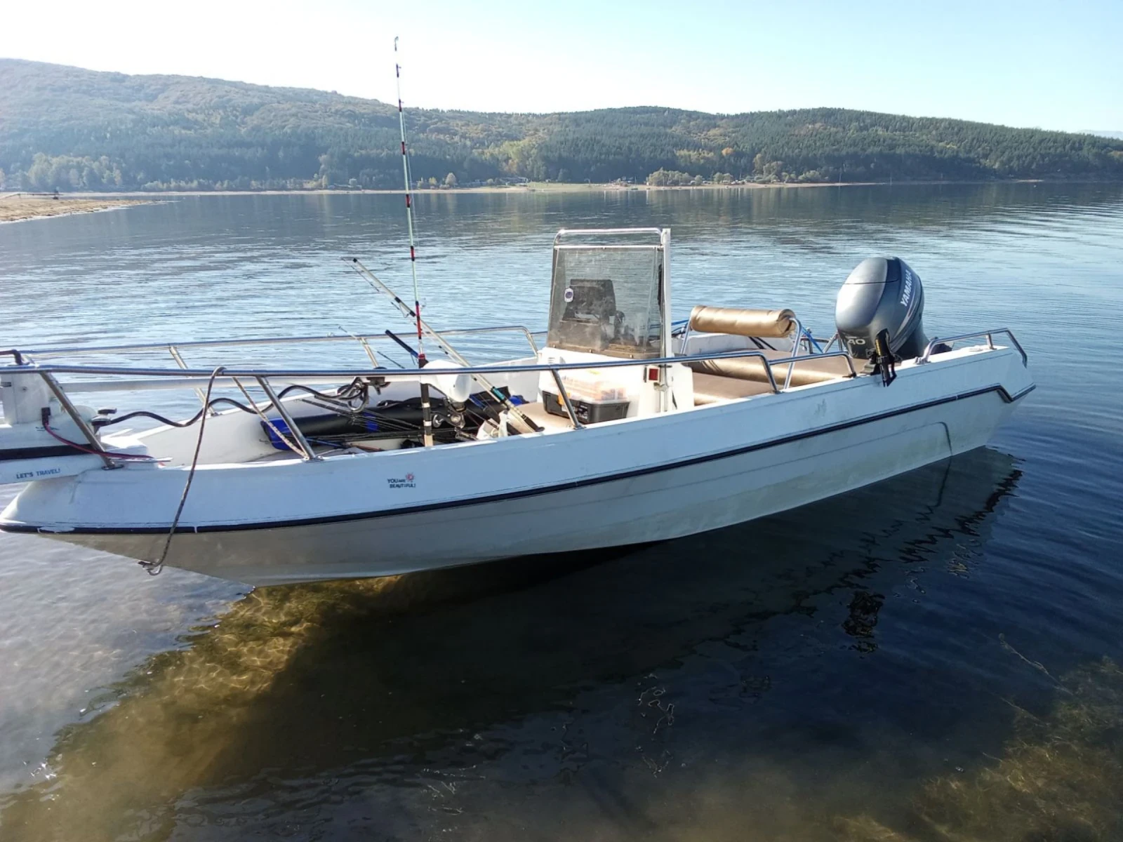 Лодка Acquaviva 4.7Open/40hp Yamaha/Регистриран колесар - изображение 2