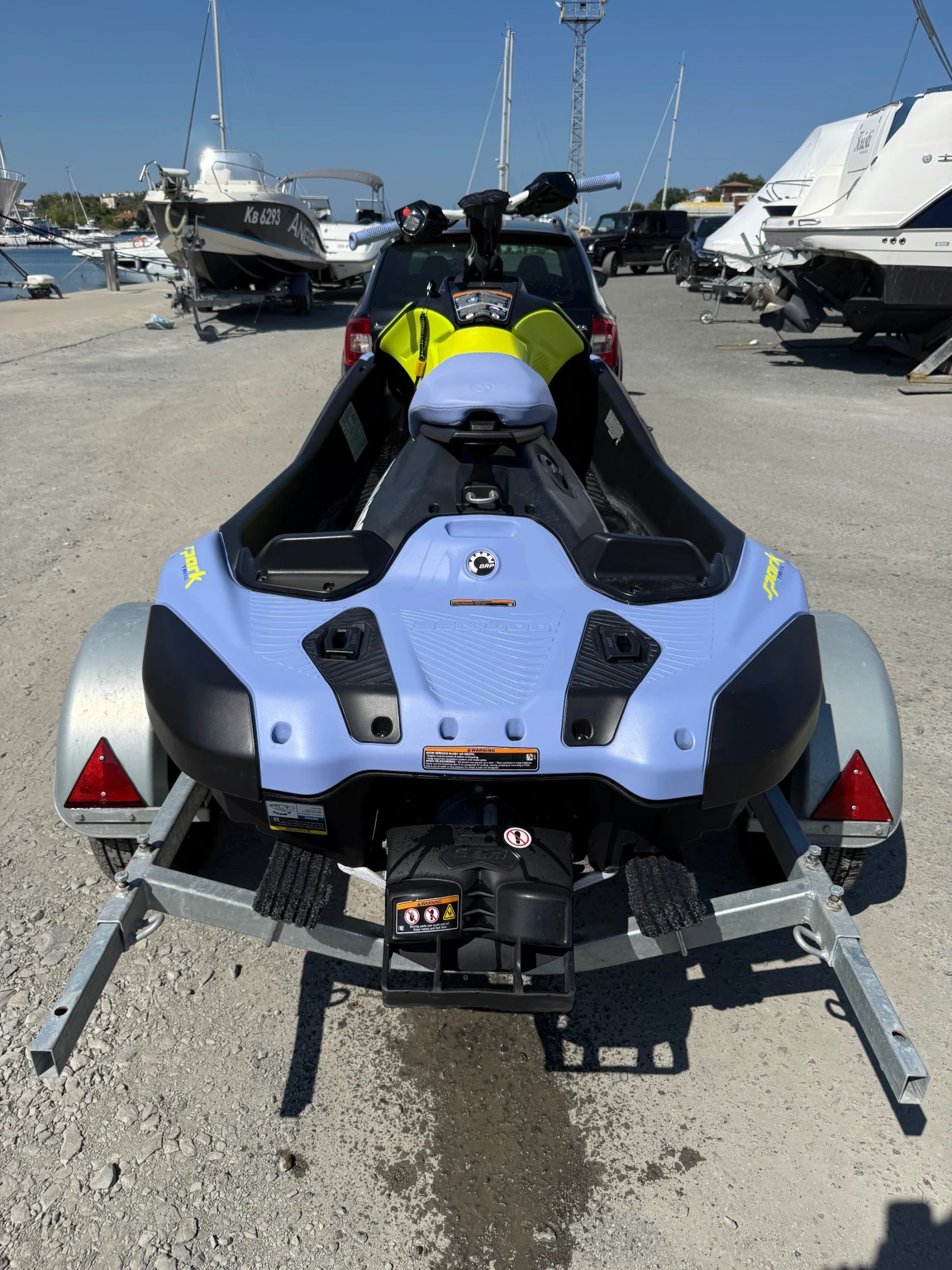 Джет Bombardier Sea Doo TRIXX 90к.с., снимка 6 - Воден транспорт - 54327120