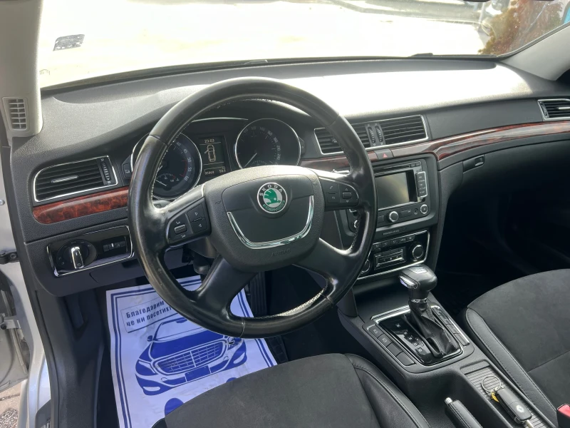 Skoda Superb 2.0TDI-170кс= АВТОМАТ* DSG* = NAVI= ПАНОРАМА, снимка 8 - Автомобили и джипове - 47197664