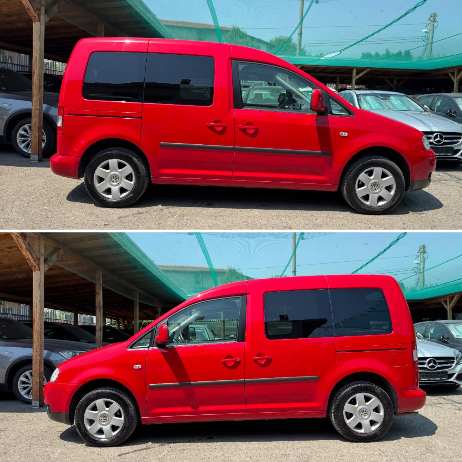 VW Caddy 2.0i EcoFuel (фабричен метан)ПЪЛНА ИСТОРИЯ В VW - изображение 4
