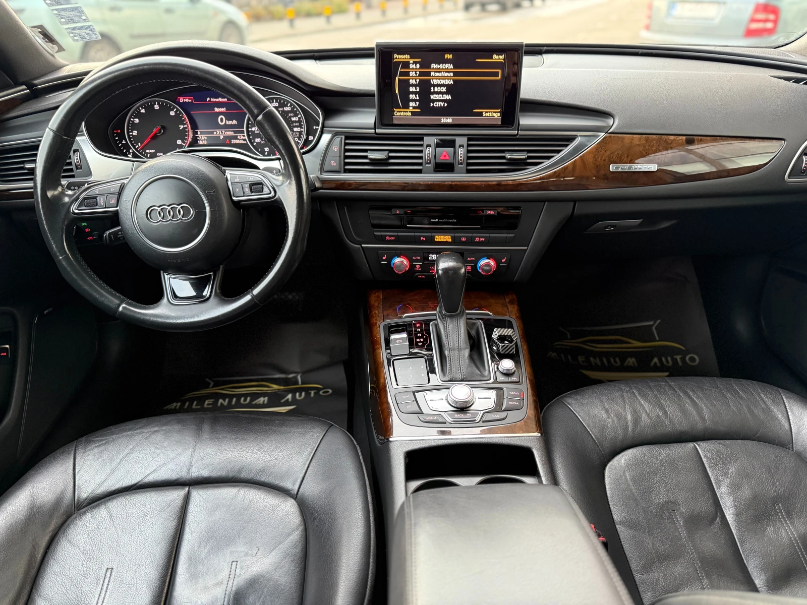 Audi A6 6 МЕСЕЦА ГАРАНЦИЯ/3.0i 340к.с Matrix/S Line Matrix, снимка 9 - Автомобили и джипове - 53736307