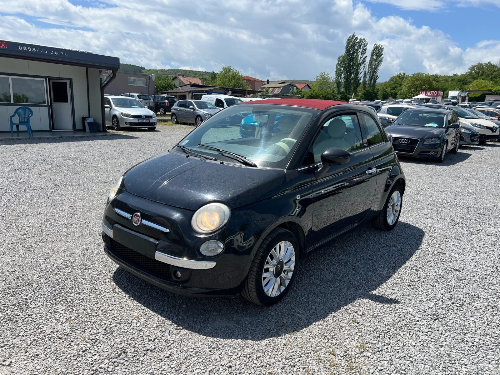 Fiat 500 C 1.3mjt cabrio klimatronik, снимка 3 - Автомобили и джипове - 54544086