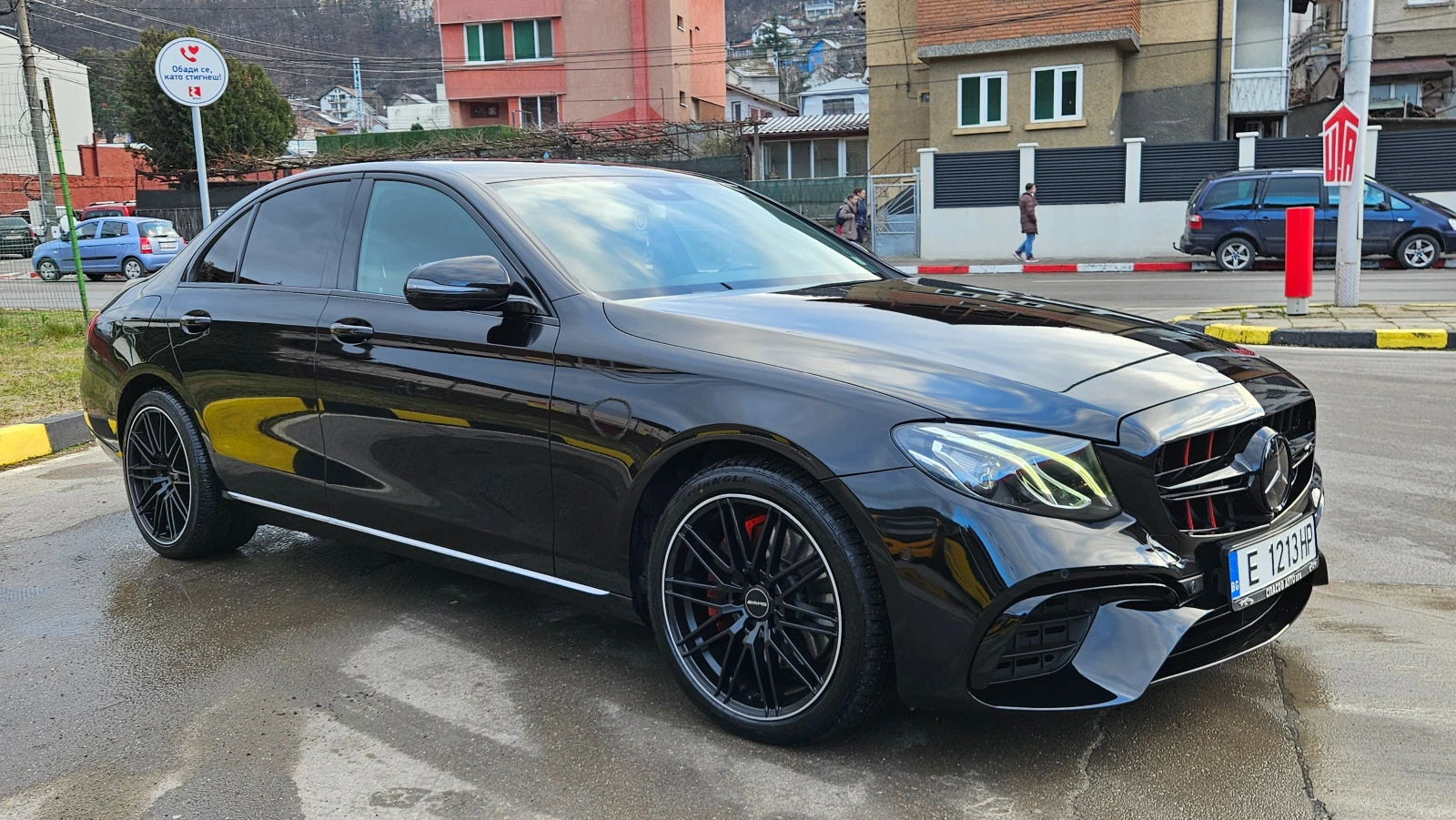 Mercedes-Benz E 350 AMG OPTIC/BURMASTER/9G/FULL LED, снимка 8 - Автомобили и джипове - 55426128