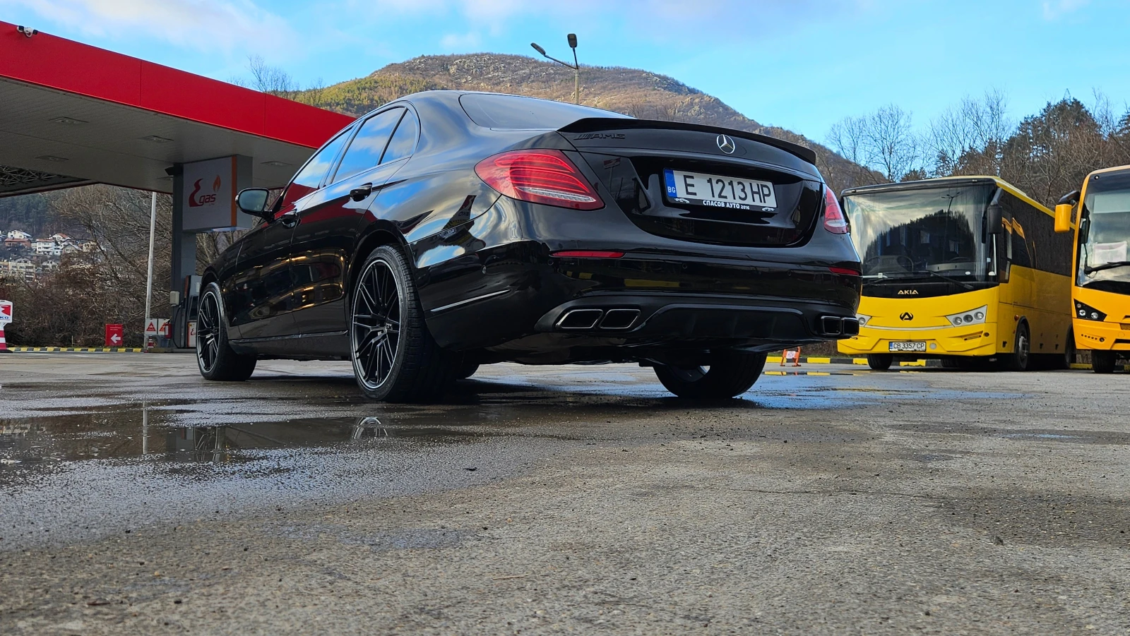 Mercedes-Benz E 350 AMG OPTIC/BURMASTER/9G/FULL LED, снимка 5 - Автомобили и джипове - 55426128