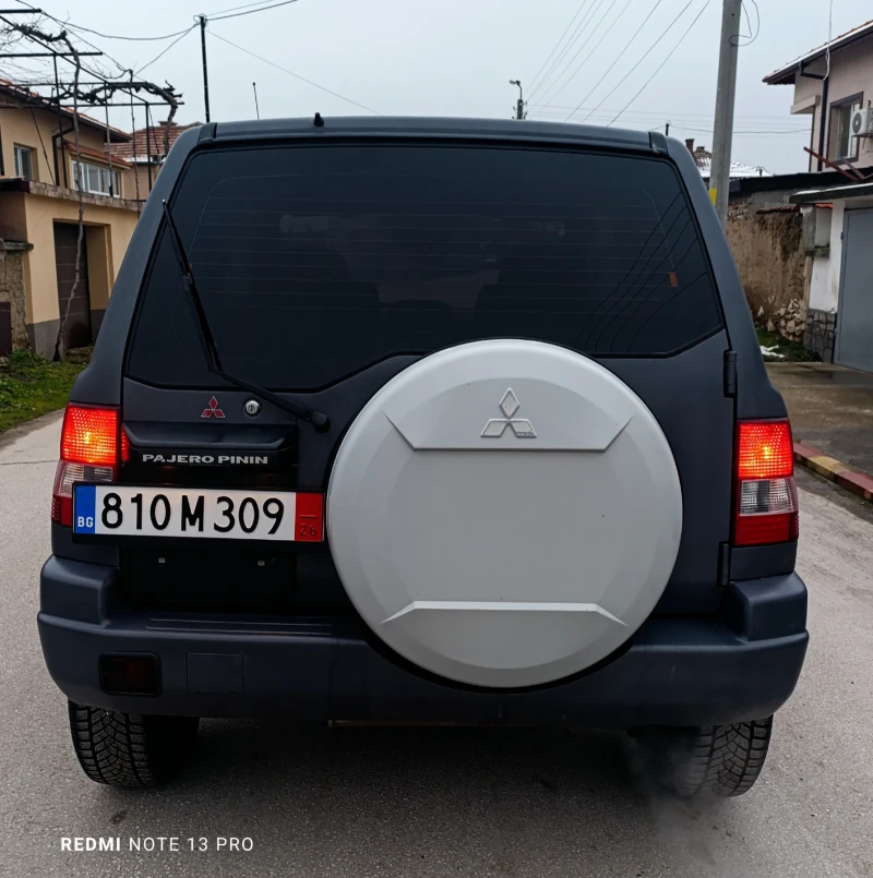 Mitsubishi Pajero pinin 1.8i, снимка 5 - Автомобили и джипове - 53355933