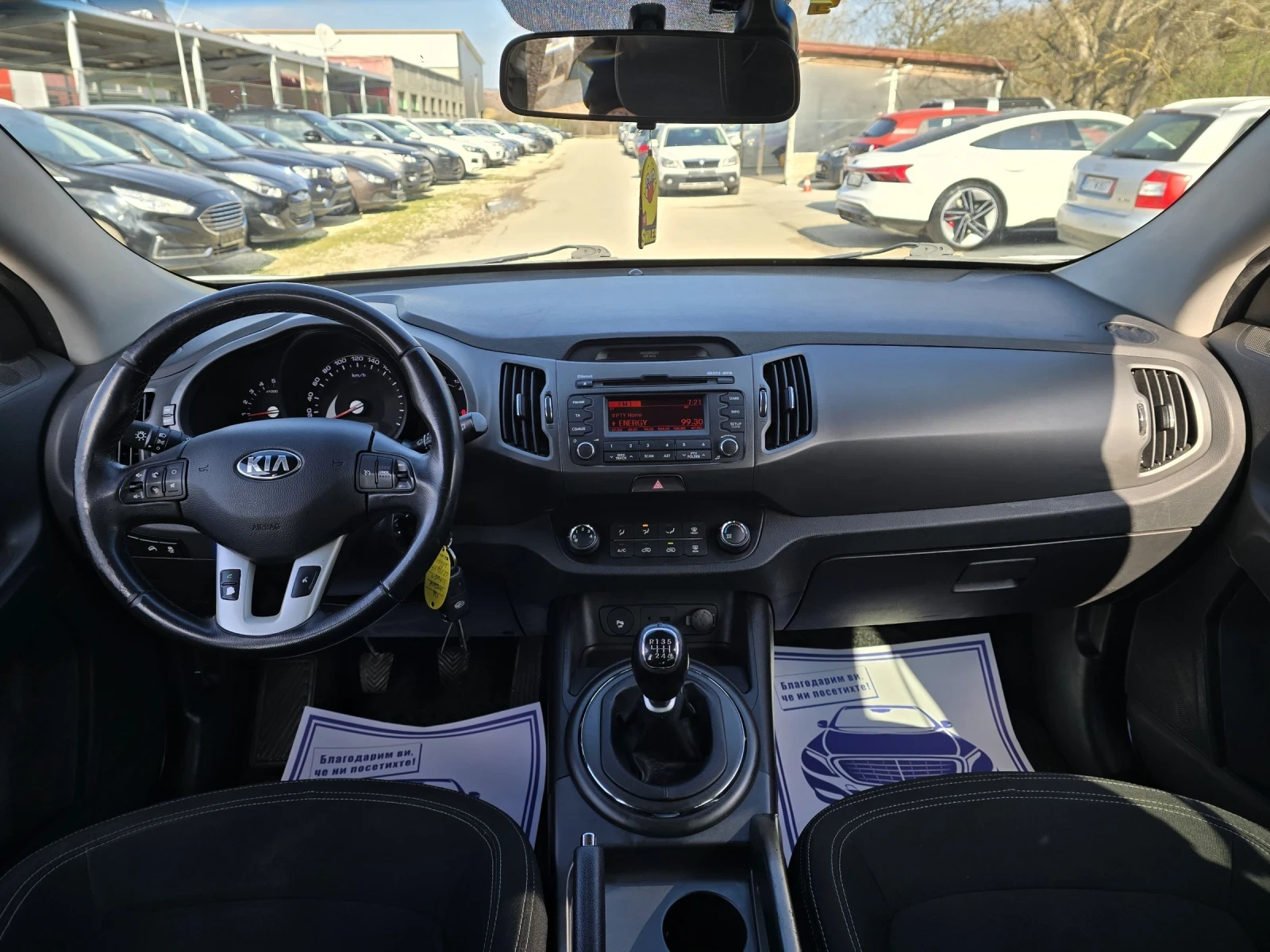 Kia Sportage 1.7crdi 116к.с 2WD Топ състояние 2, снимка 16 - Автомобили и джипове - 54042688