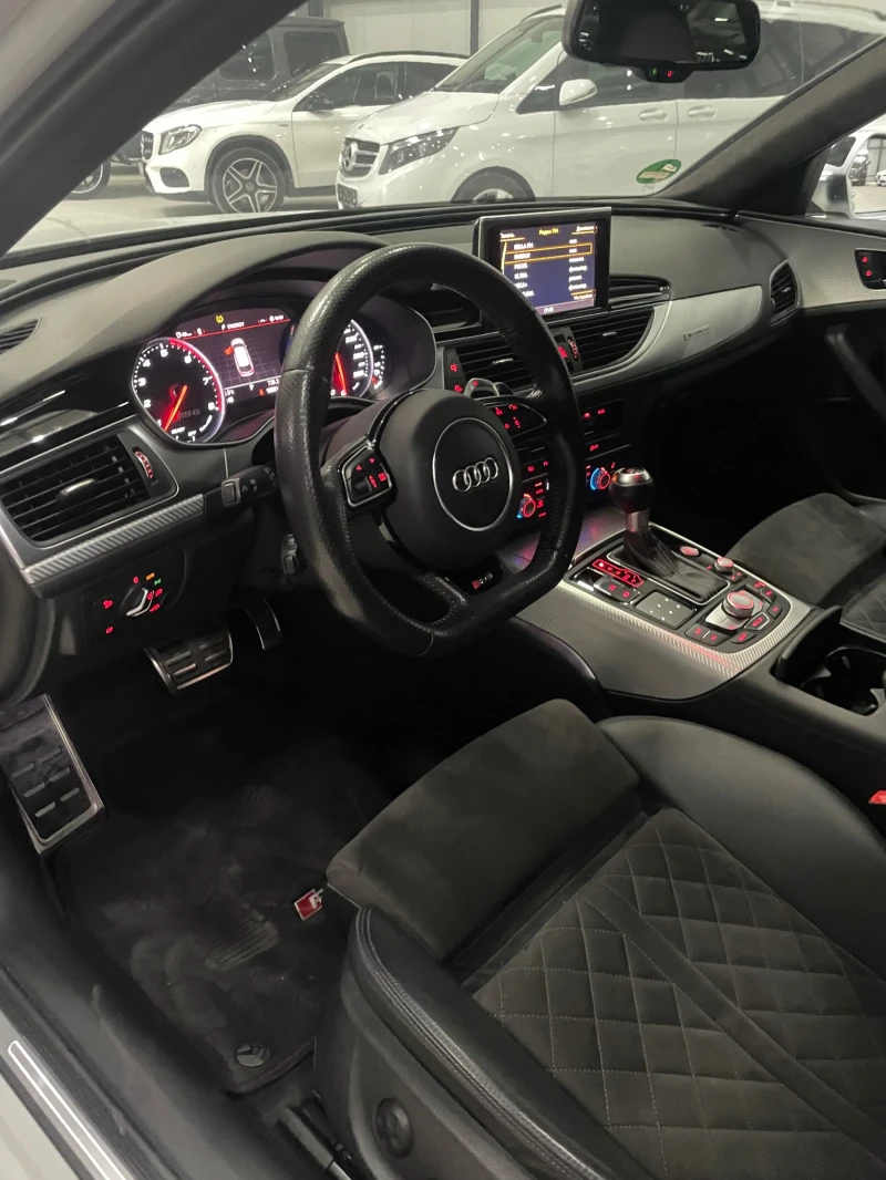 Audi Rs6 Plus/MTM/Ceramic/Matrix/Performance/Alkantara/720k, снимка 14 - Автомобили и джипове - 46418024