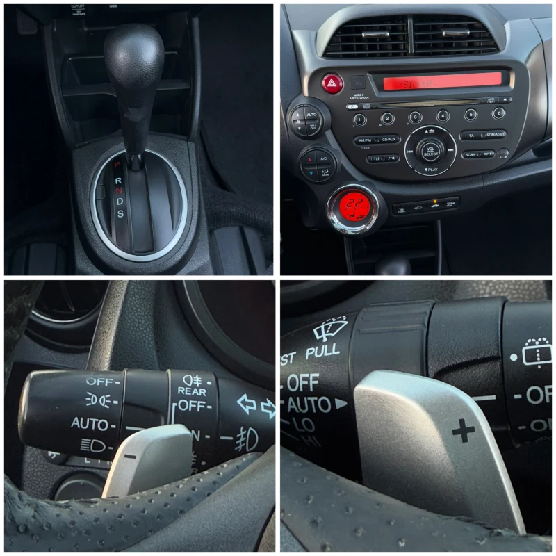 Honda Jazz 1.4i 99к.с * Панорама* * F-1* * Автоматик* , снимка 14 - Автомобили и джипове - 48132317