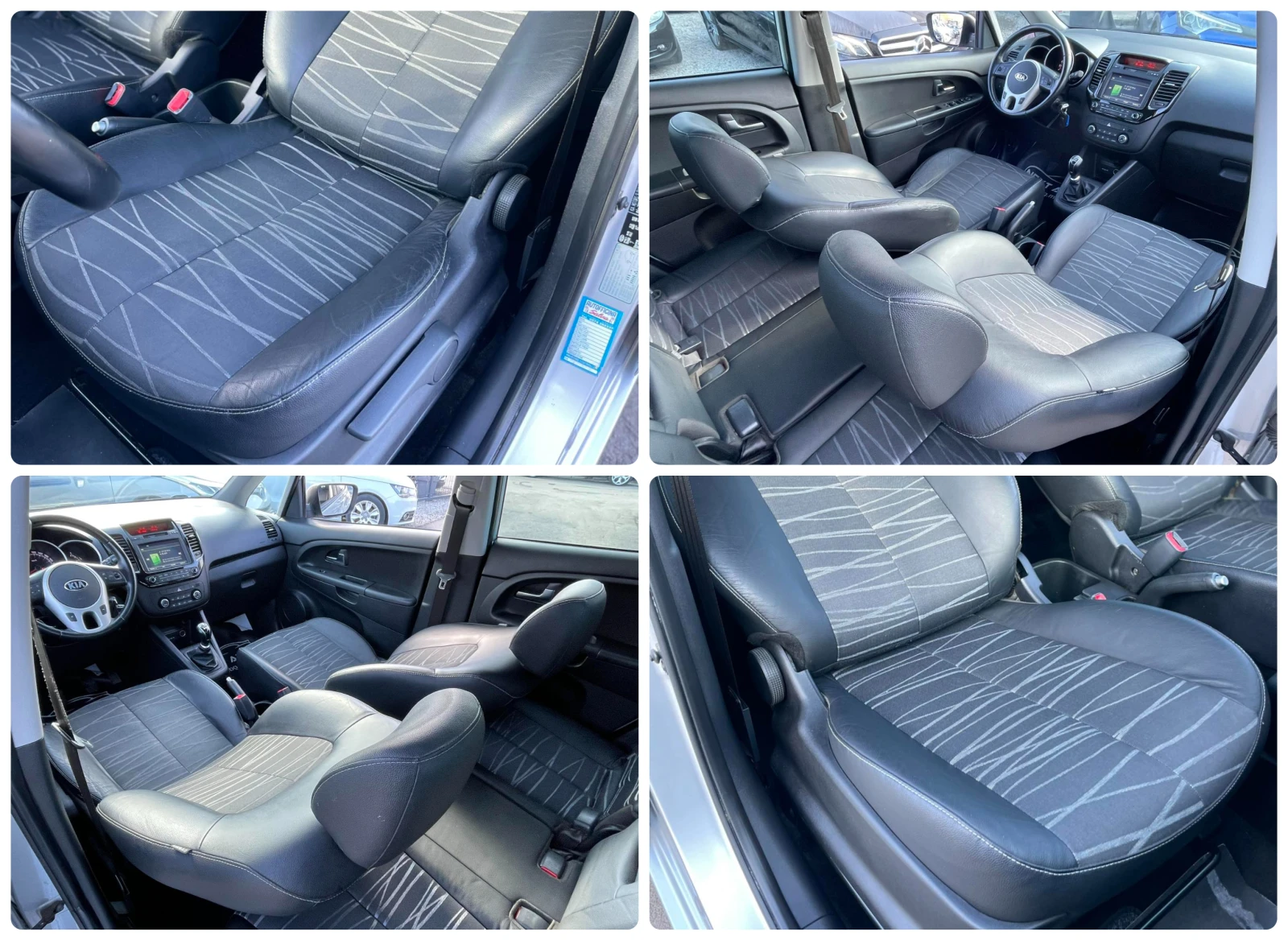 Kia Venga 1.4CRDI 90HP E6В КОЖА НАВИ КАМЕРА ЛЕД | Mobile.bg — изображение 14