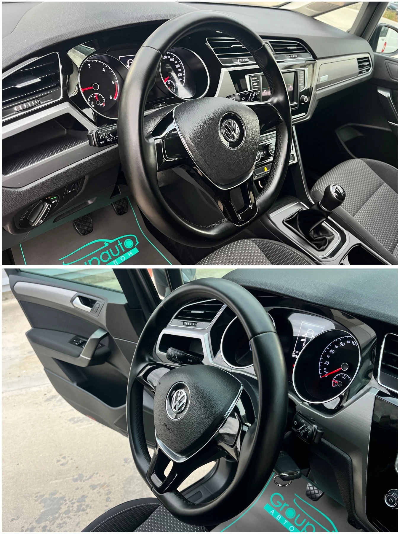 VW Touran 2, 0TDI-150к.с/FACE LIFT/6+ 1/ПОДГРЕВ!!! - изображение 8