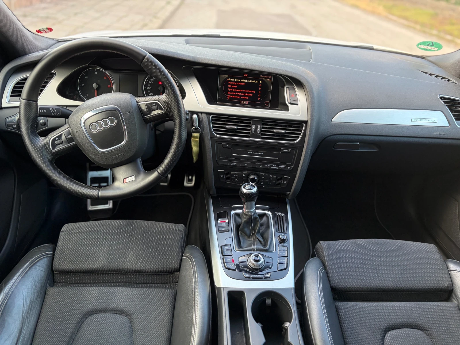 Audi A4 3.0 TDI Ръчка S-Line Plus S4 Pack Panorama, снимка 16 - Автомобили и джипове - 52595052