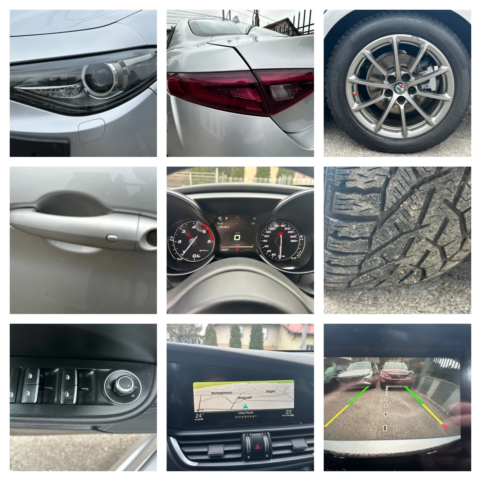 Alfa Romeo Giulia 2.2JTD-180k.s.-AUTOMAT-NAVi-LED-DIST-PDC-KAMERA-E6 | Mobile.bg � ����������� 16