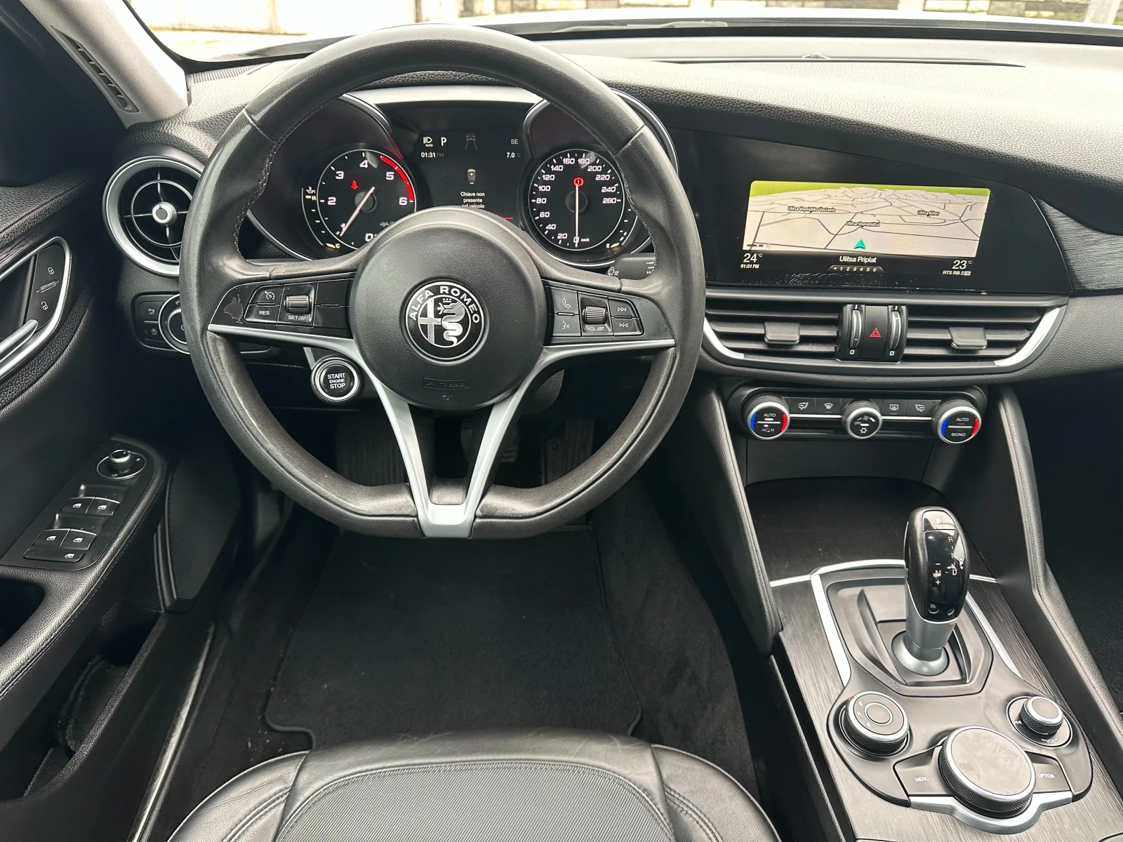 Alfa Romeo Giulia 2.2JTD-180k.s.-AUTOMAT-NAVi-LED-DIST-PDC-KAMERA-E6 | Mobile.bg � ����������� 7