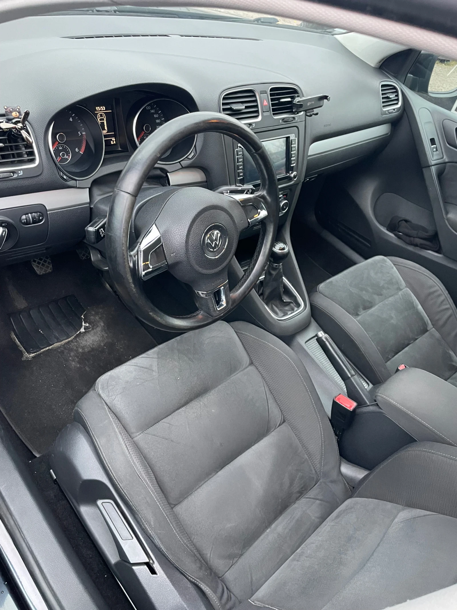 VW Golf VI 6 2.0TDI 110hp Alcantara navi  | Mobile.bg � ����������� 8