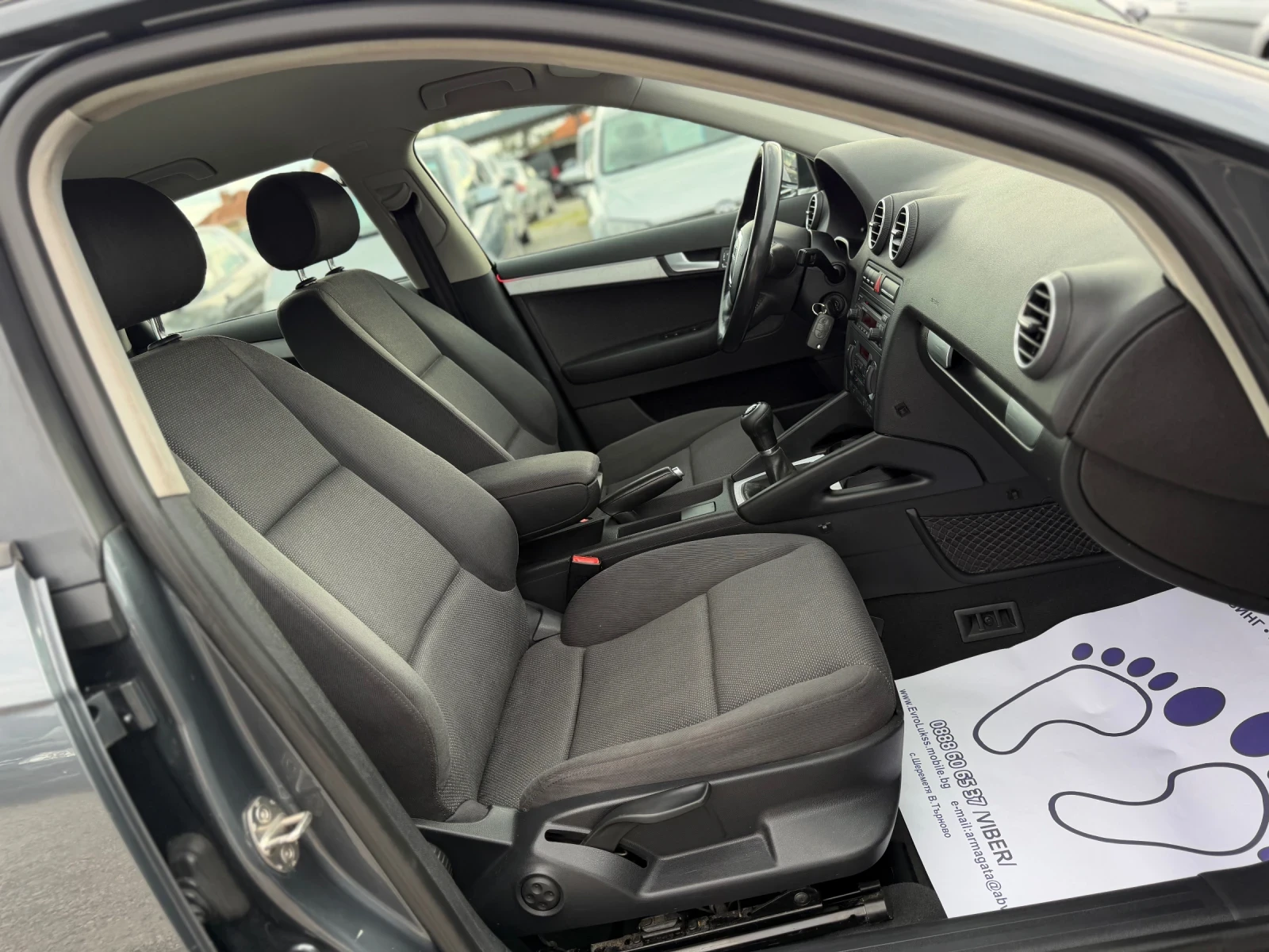 Audi A3 1.9TDI 105кс КЛИМАТРОНИК ПОДГРЕВ, снимка 14 - Автомобили и джипове - 54625822