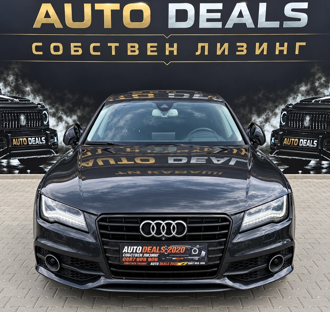Audi A7 3.0BI-TDI| 313HP| 8ZF| S-LINE| HEAD-UP| 360| LED