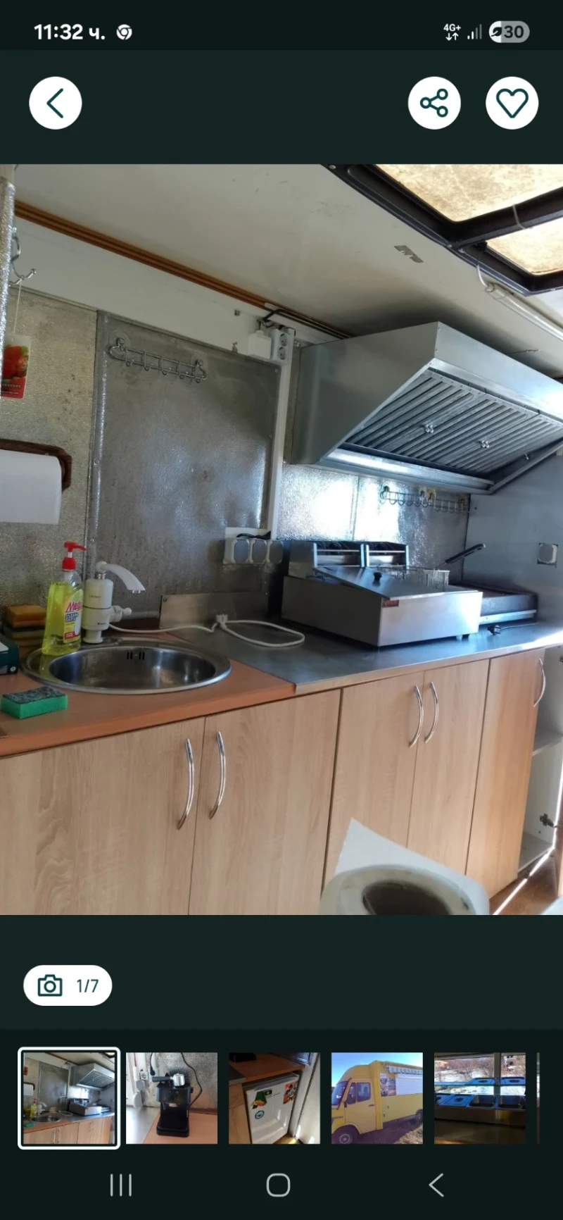 Кемпер Mercedes-Benz, снимка 7 - Каравани и кемпери - 53464442