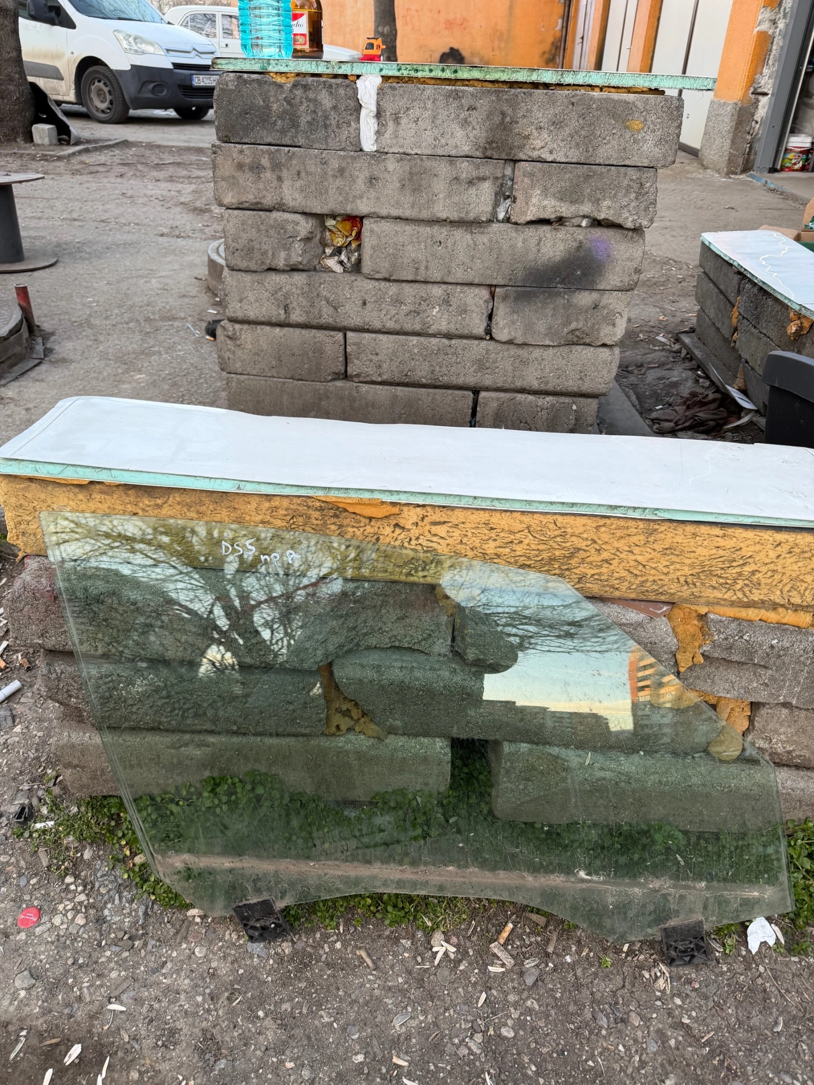 Citroen DS5 2013г предно дясно стъкло 