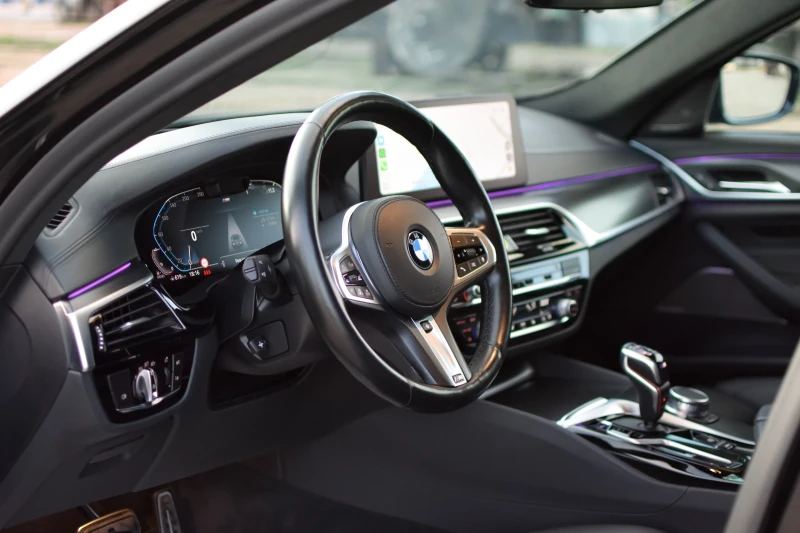 BMW 540 xDrive* LASER* M-Pack* DISTR* HUD* , снимка 9 - Автомобили и джипове - 52378926