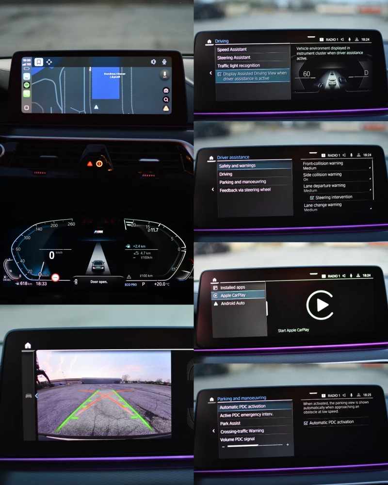 BMW 540 xDrive* LASER* M-Pack* DISTR* HUD* , снимка 16 - Автомобили и джипове - 52378926