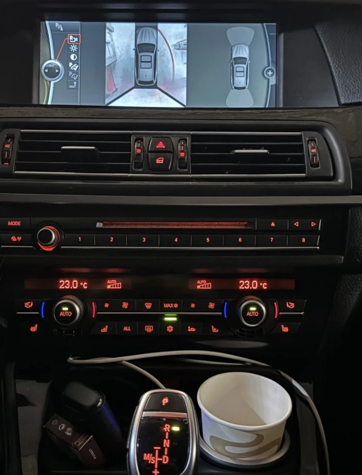 BMW 535 D * Head Up * Обдухване * 360 Кам * Active Sound * - изображение 6