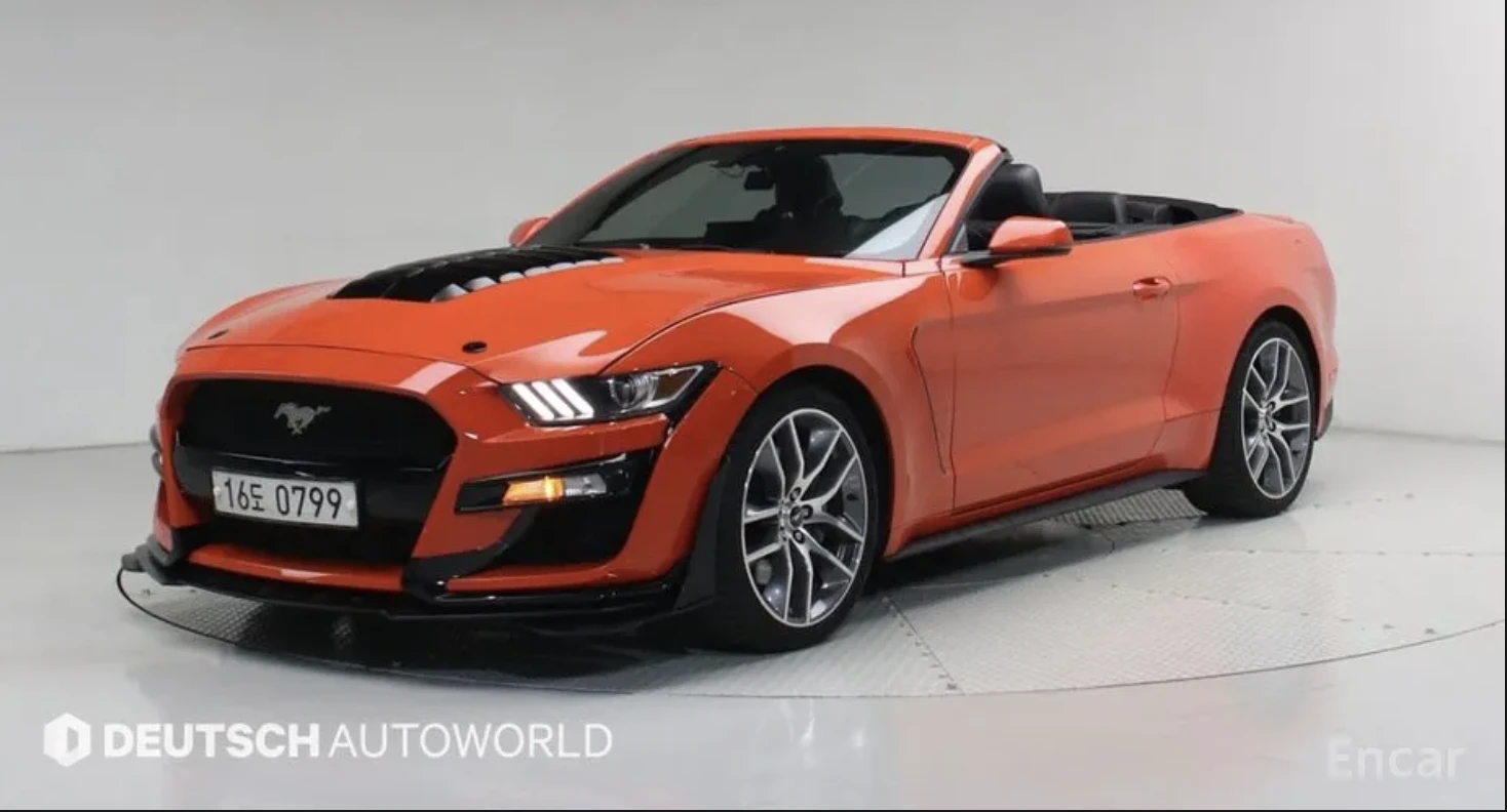 Ford Mustang GT* 5.0* V8* КОЖА* ПОДГРЕВ* ОБДУХВАНЕ* МЪРТВА* ТОЧ