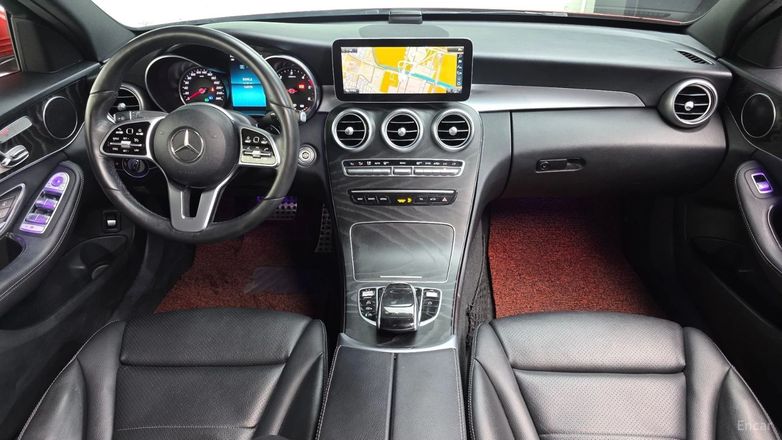 Mercedes-Benz C 220 4MATIC AMG* КОЖА* НАВИ* ПАНО* АВТОКРЕДИТ, снимка 6 - Автомобили и джипове - 55618823