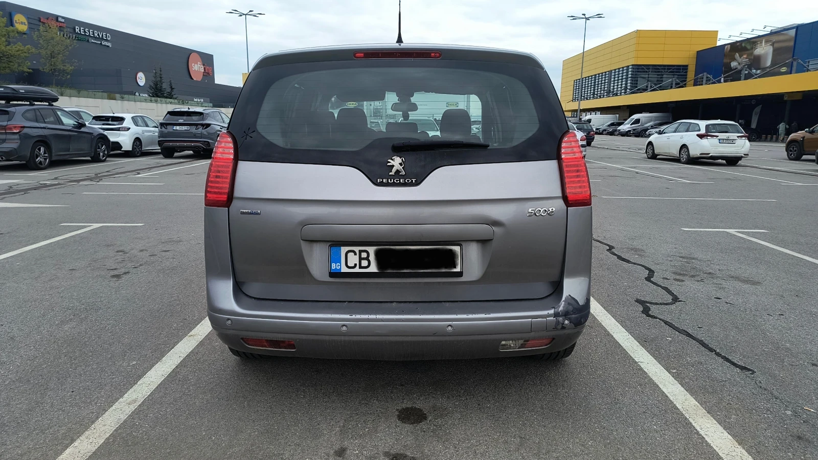 Peugeot 5008 1.6 e-HDI, 6+ 1, 120hp, Euro 6B, регистрирана , снимка 4 - Автомобили и джипове - 55637267