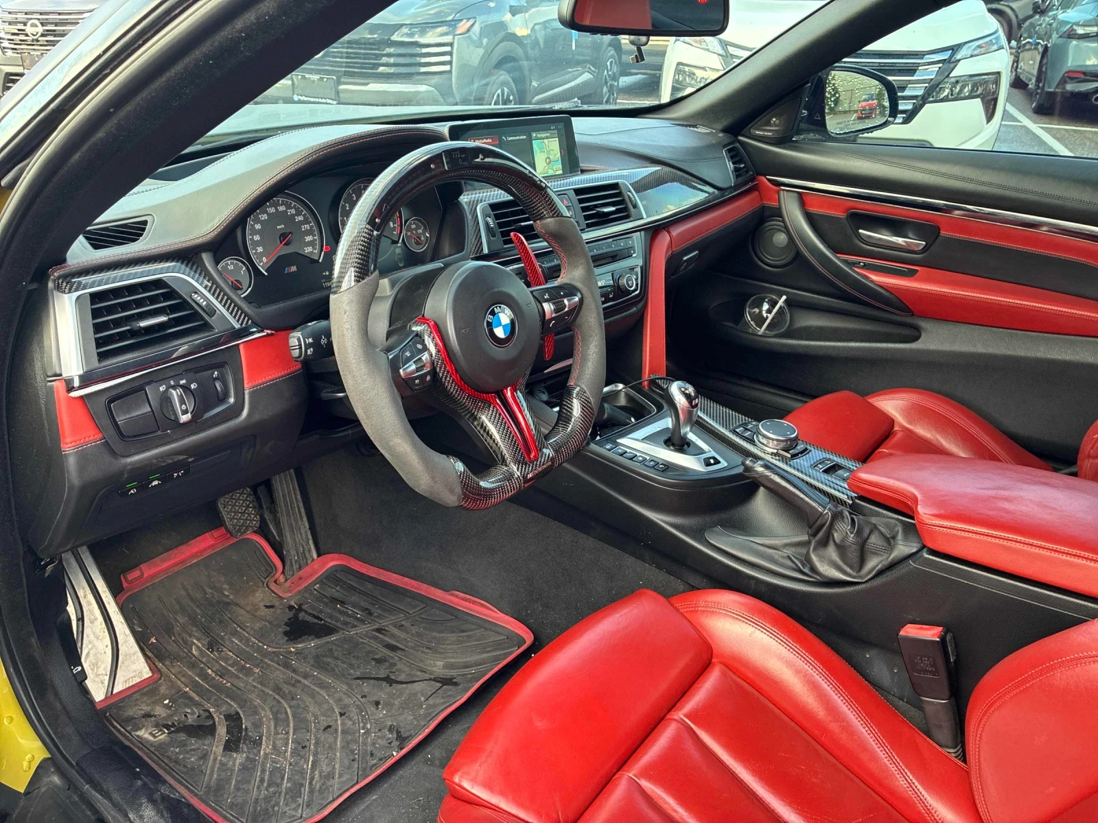 BMW M4 CABRIOLET* HARMAN KARDON* HEAD-UP* Stage2* CARFAX , снимка 7 - Автомобили и джипове - 55694854