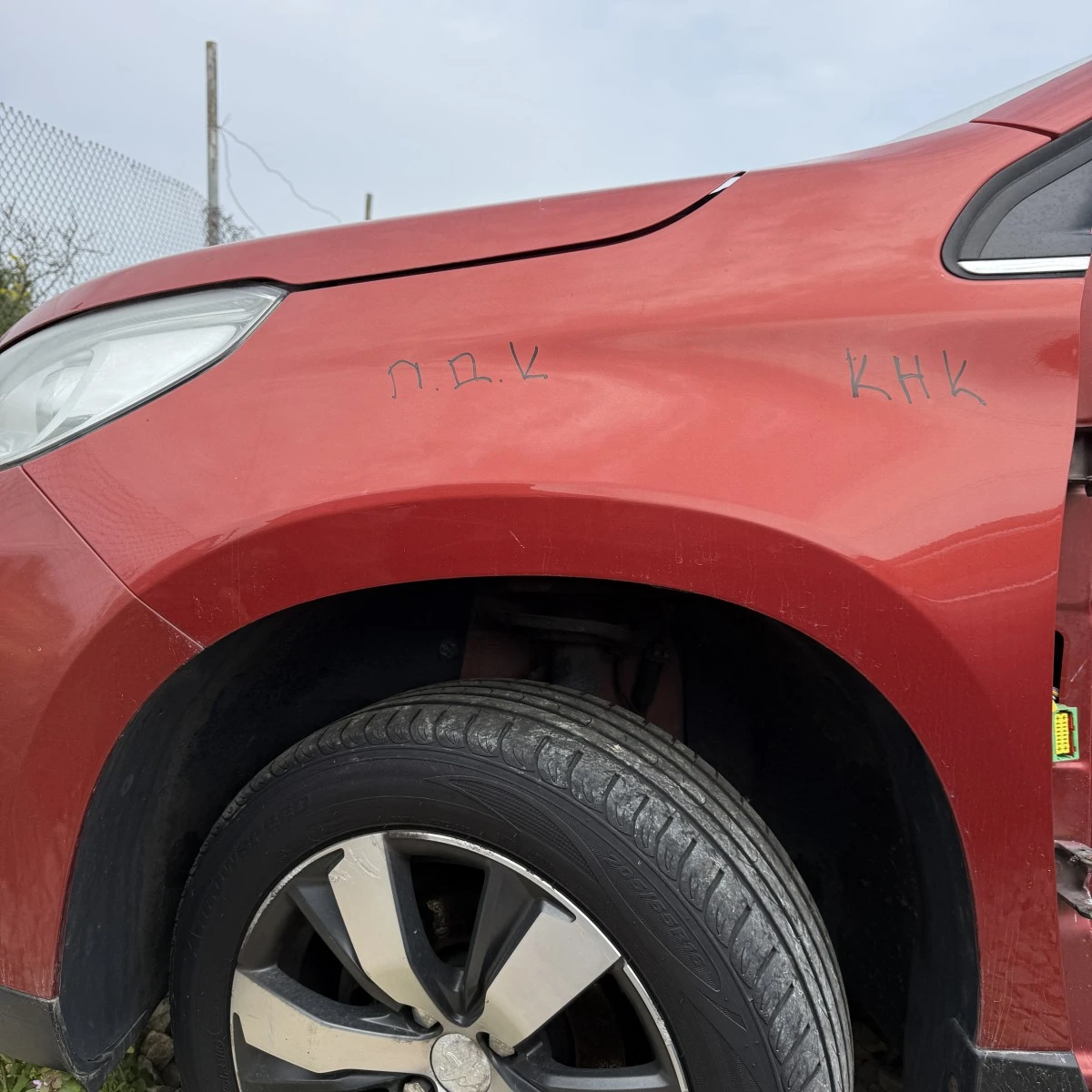 Преден десен калник за Peugeot 2008 KHK