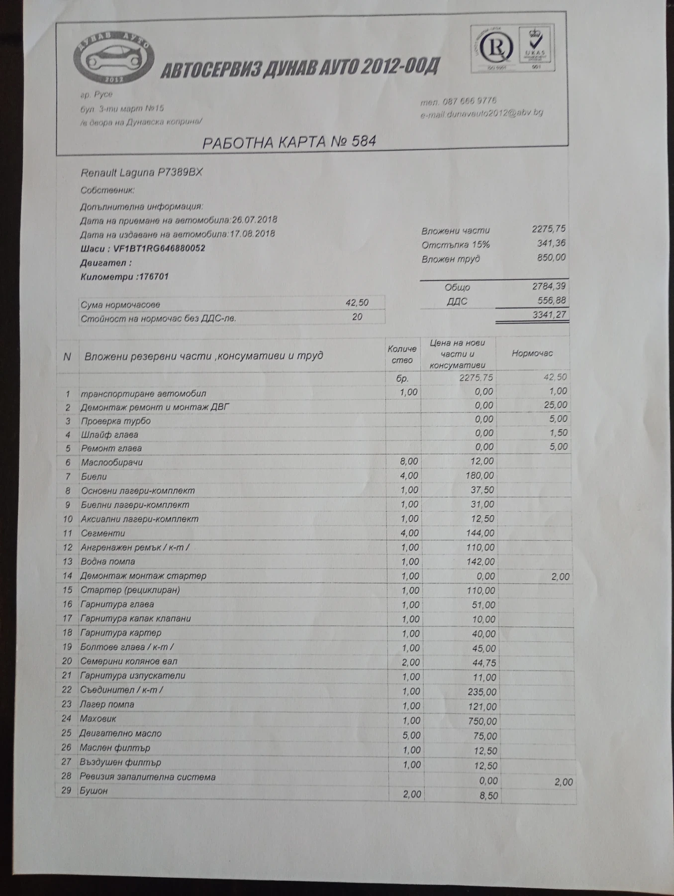Renault Laguna | Mobile.bg — изображение 12