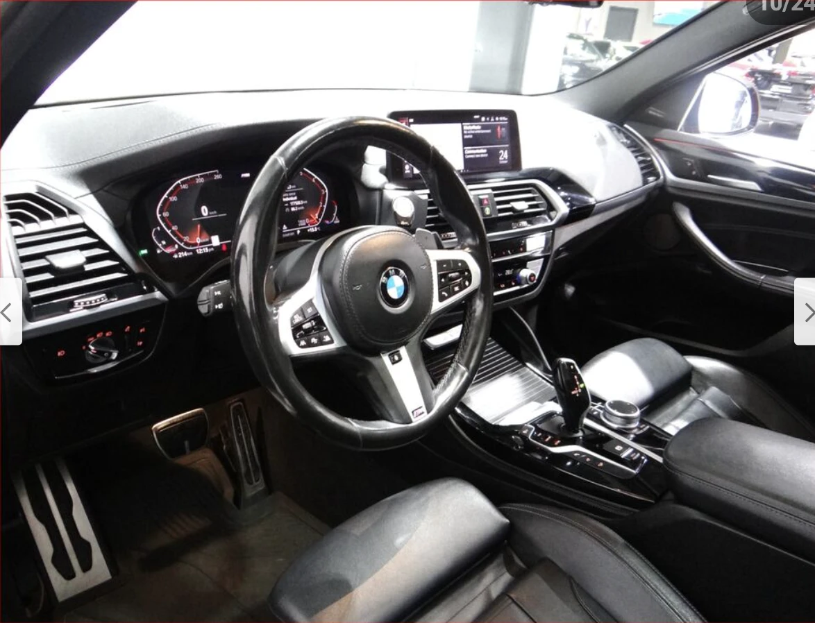 BMW X4 M* SPORT* 360КАМЕРА* LANE* ASSIST* ХЕДЪП*  - изображение 10