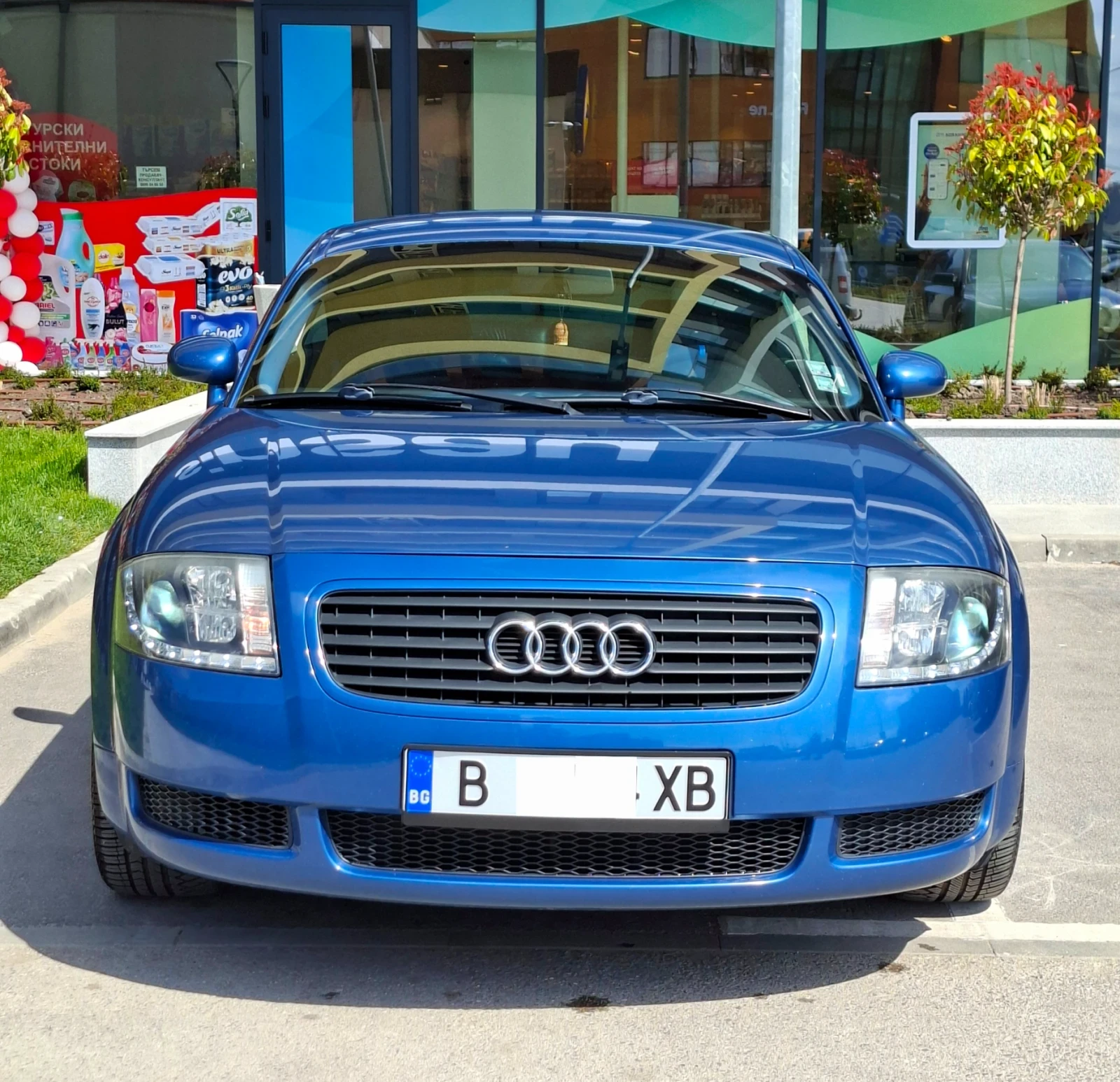 Audi Tt 1.8Т-ГАЗ-ФАРОВЕ С ЛУПА-НОВИ ГУМИ, снимка 2 - Автомобили и джипове - 54179303