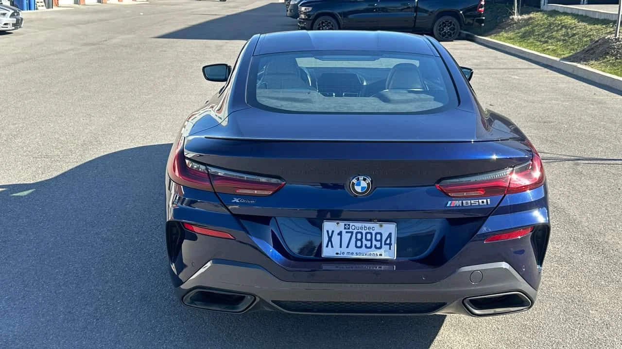 BMW 850 * xDrive * TANZANITE BLUE * ИСТОРИЯ В БМВ* CRYSTAL, снимка 4 - Автомобили и джипове - 54460348