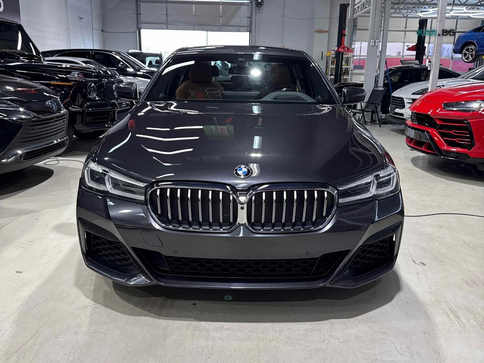 BMW 540 MPACK* AMBIENT* HEADUP* ВАКУМ* ASSISTANT, снимка 3 - Автомобили и джипове - 54867046
