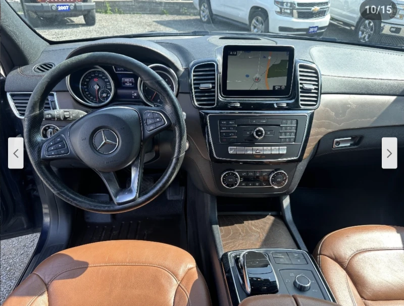 Mercedes-Benz GLE 400 AMG* PACK* ПОДГРЕВ* КАМЕРА* КЕЙЛЕС* LANE* ASSIST, снимка 9 - Автомобили и джипове - 52158265