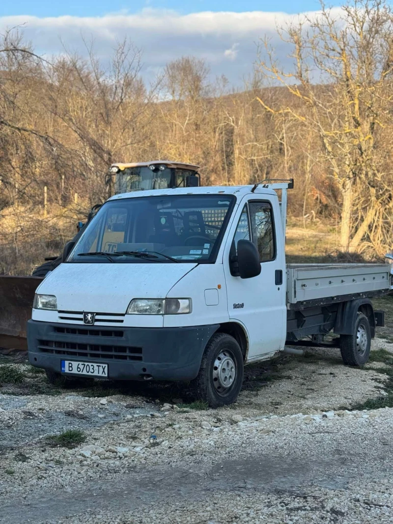 Peugeot Boxer Peugeot 2.5 boxer цената е с брезент и шпригли, снимка 1 - Бусове и автобуси - 49028886