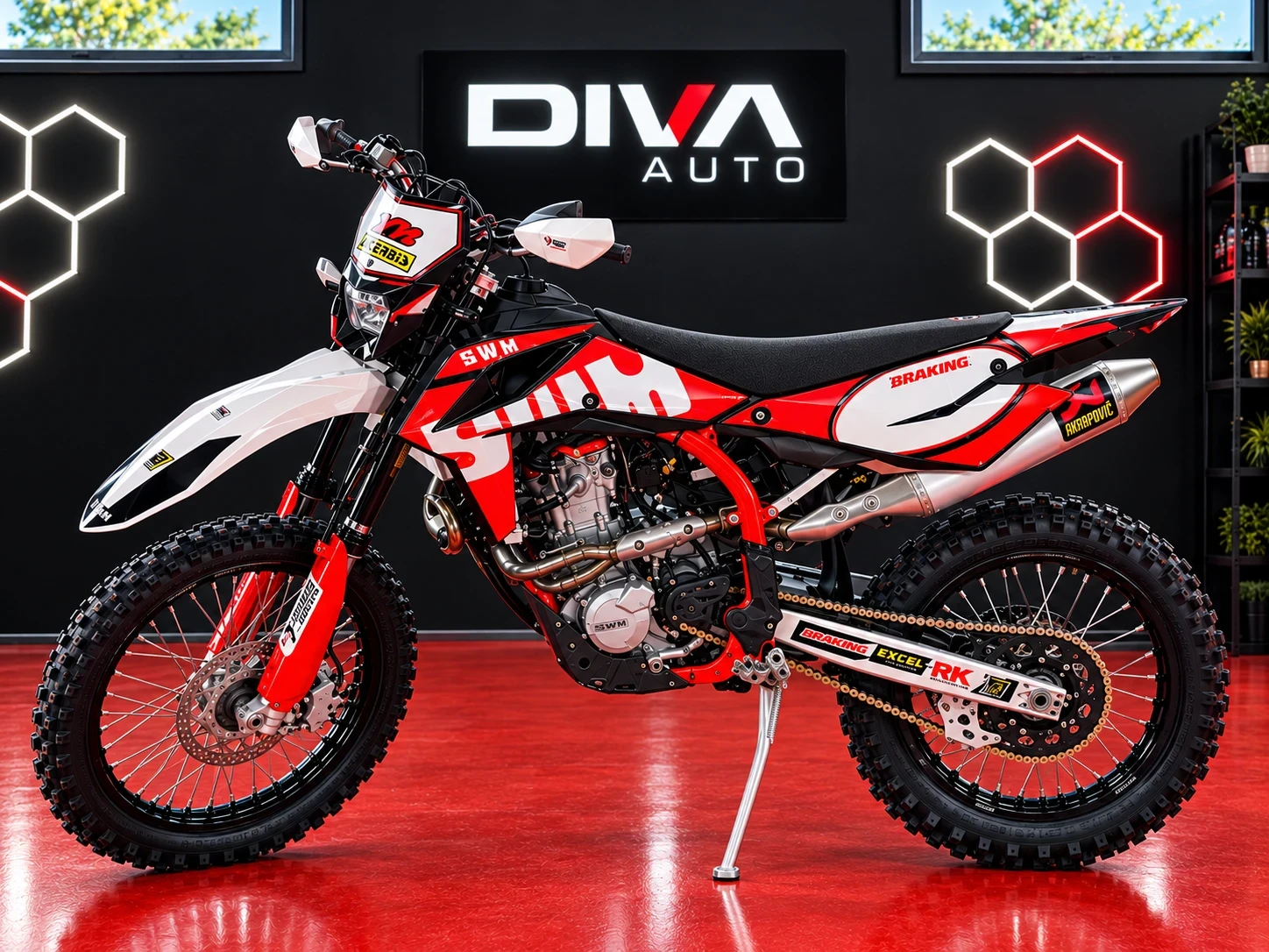Husqvarna FC 525 SWM Tuning ТОП 