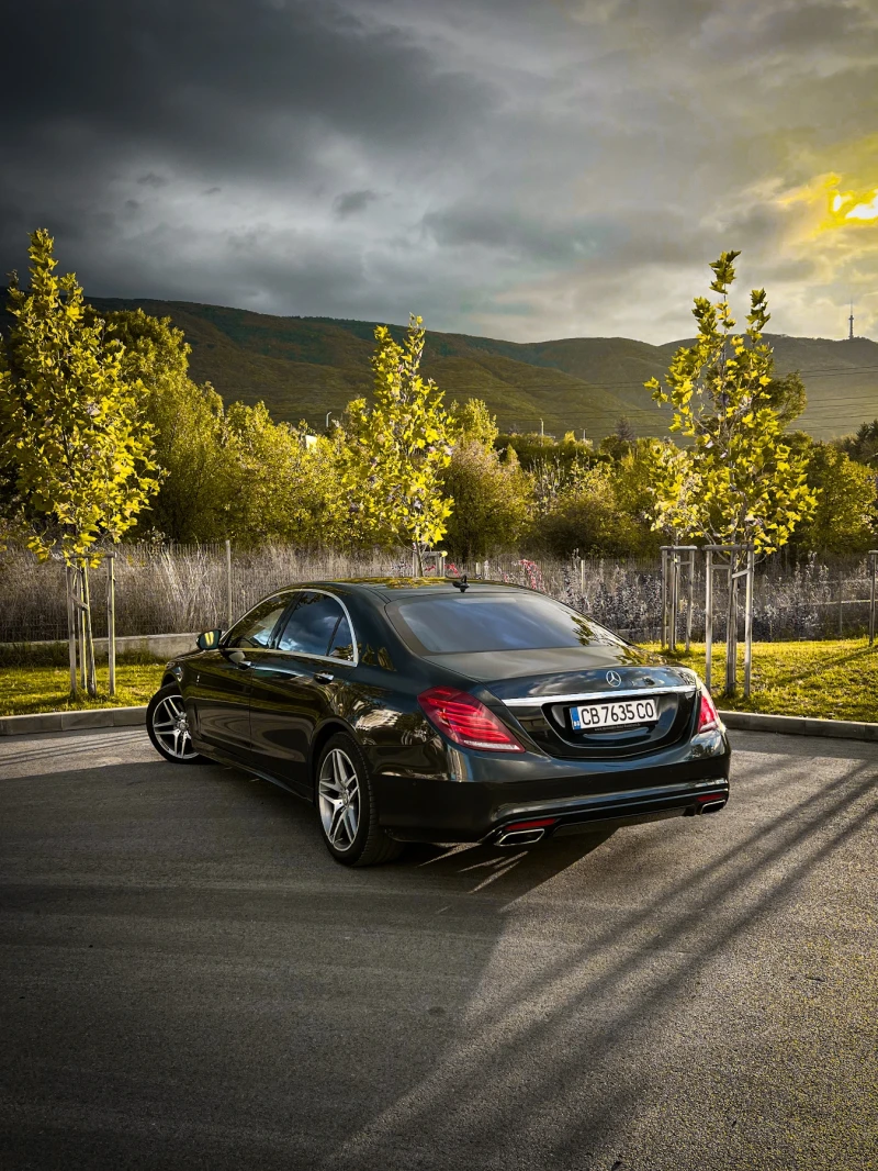 Mercedes-Benz S 500 Масаж/Burm/Pano/Long/FULL, снимка 2 - Автомобили и джипове - 52477253
